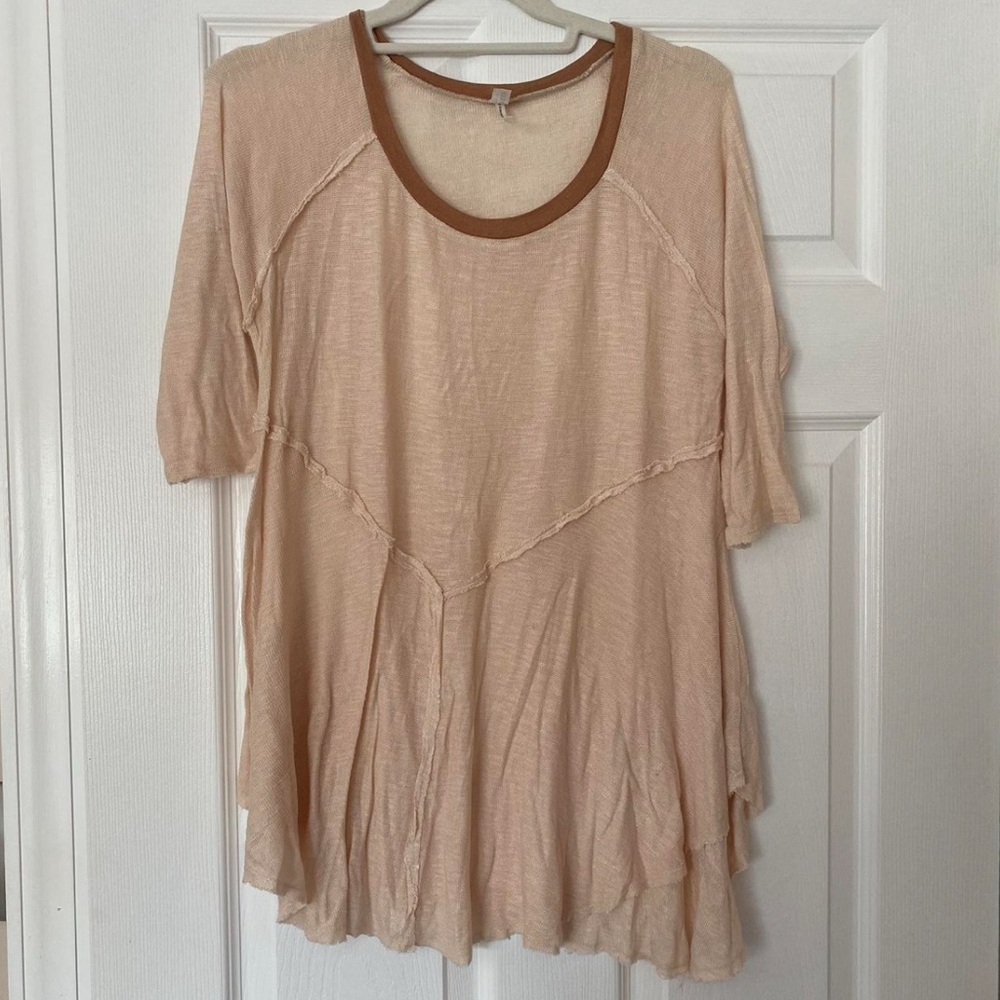 Free People Intimates Mesh Top Size M